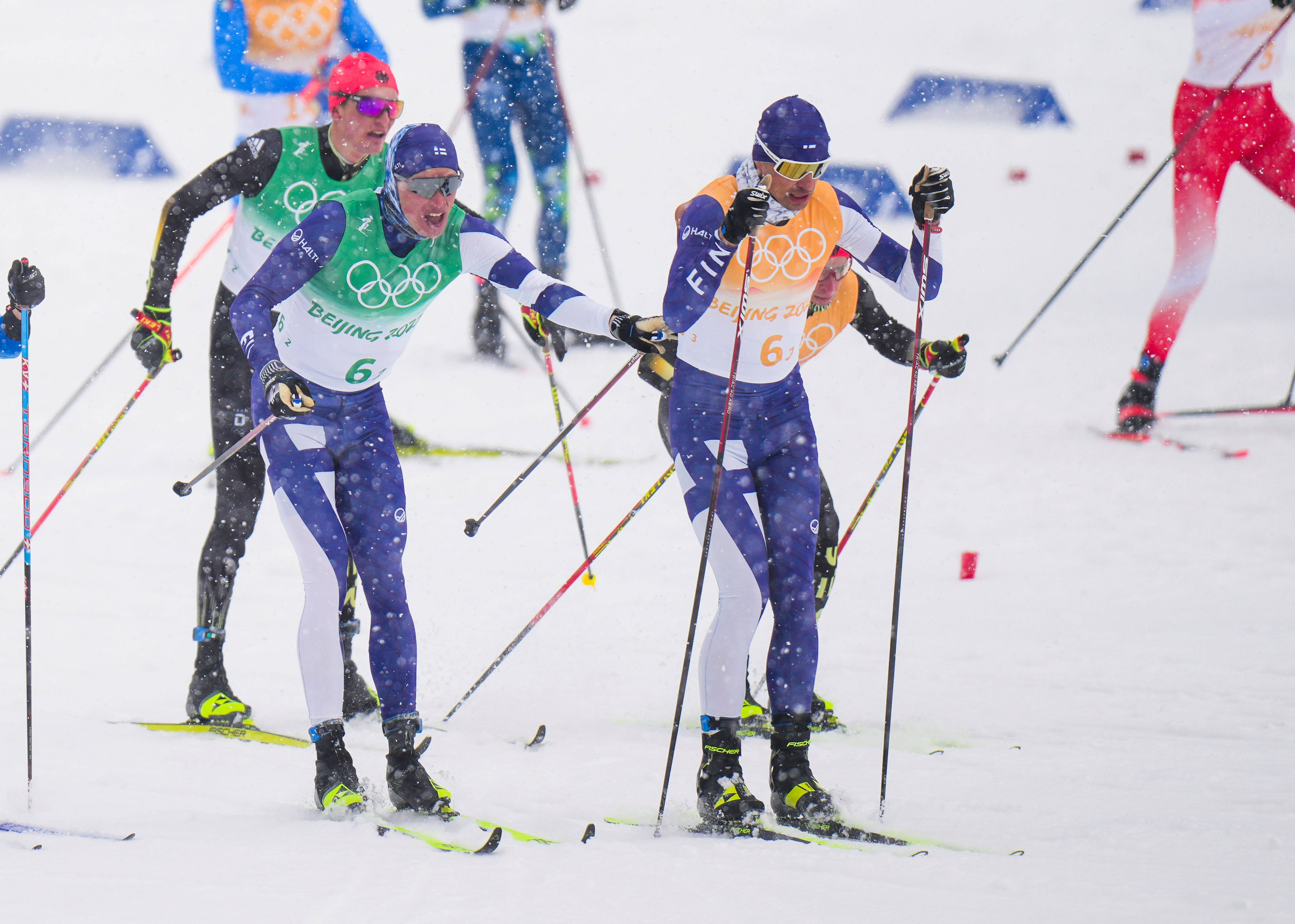 芬兰选手在田径比赛中表现抢眼,夺冠 芬兰选手在田径比赛中表现抢眼,夺冠