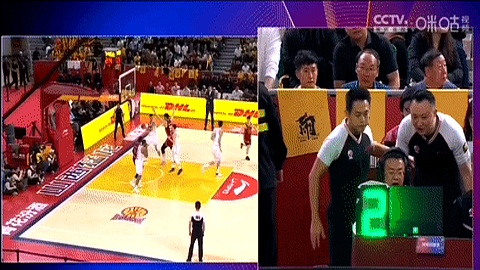 比赛中爆发的争执引发了裁判团队介入