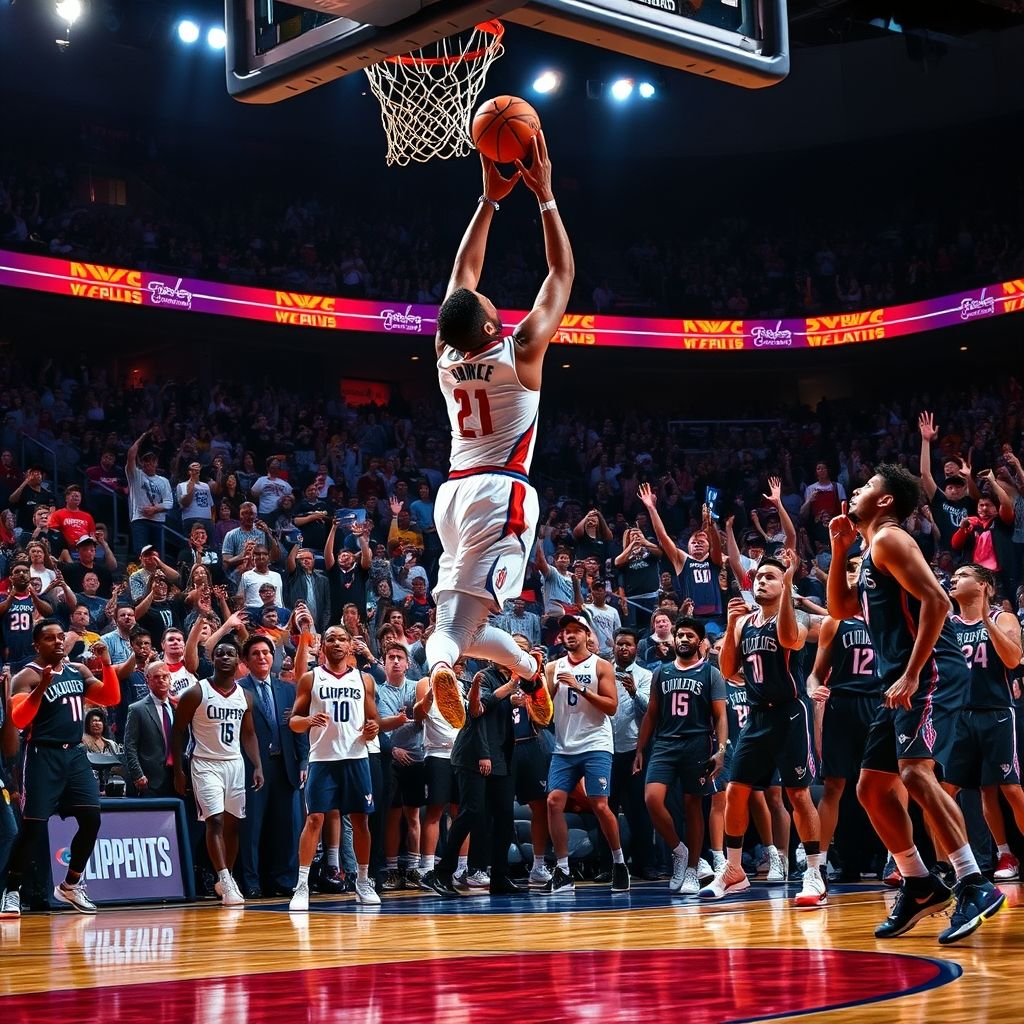 乔治砍下40分带领快船逆转灰熊，继续领跑西部排名